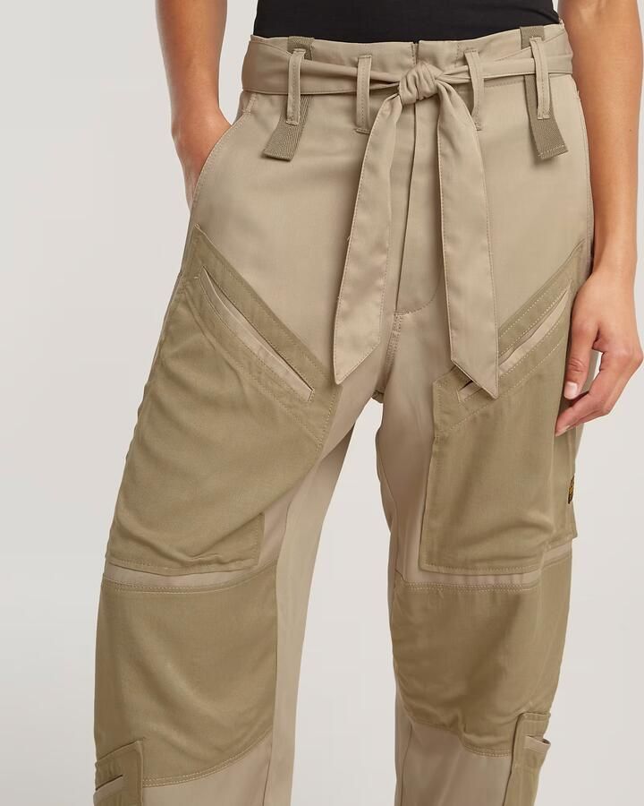 G-Star RAW Tone On Tone Cargo Broek Beige Dames - Foto 6