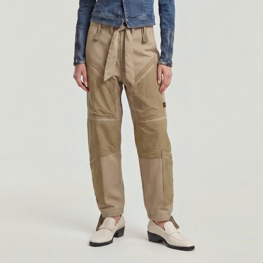 G-Star RAW Tone On Tone Cargo Broek Beige Dames - Foto 3