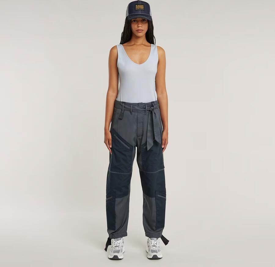 G-Star RAW Tone On Tone Cargo Broek Grijs Dames - Foto 4