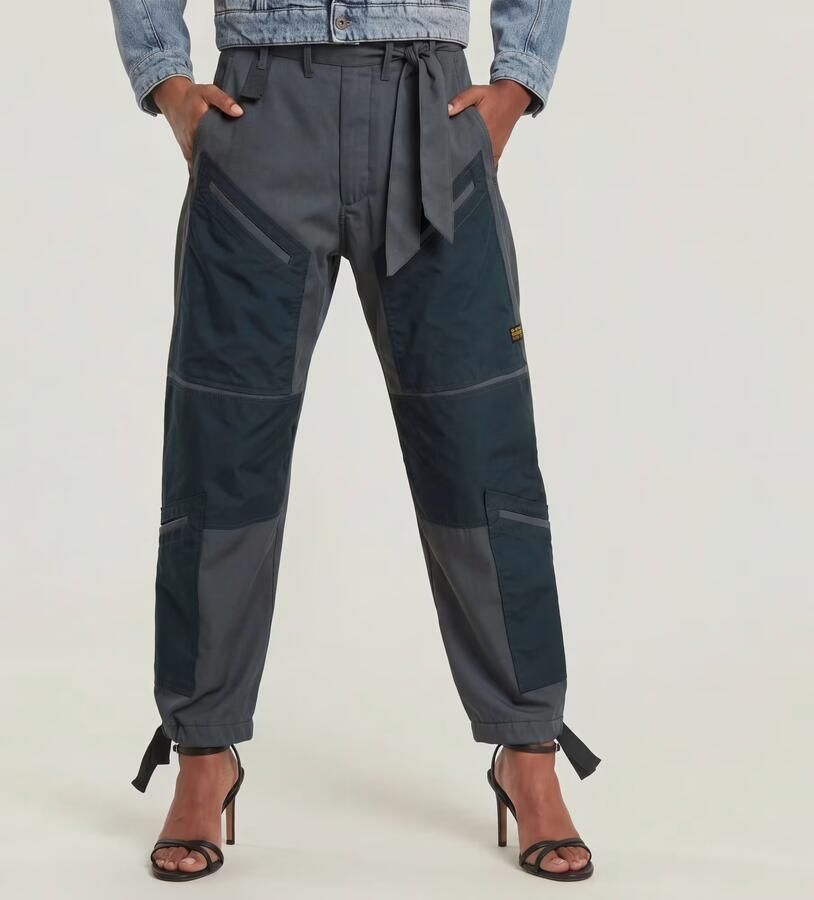 G-Star RAW Tone On Tone Cargo Broek Grijs Dames - Foto 6