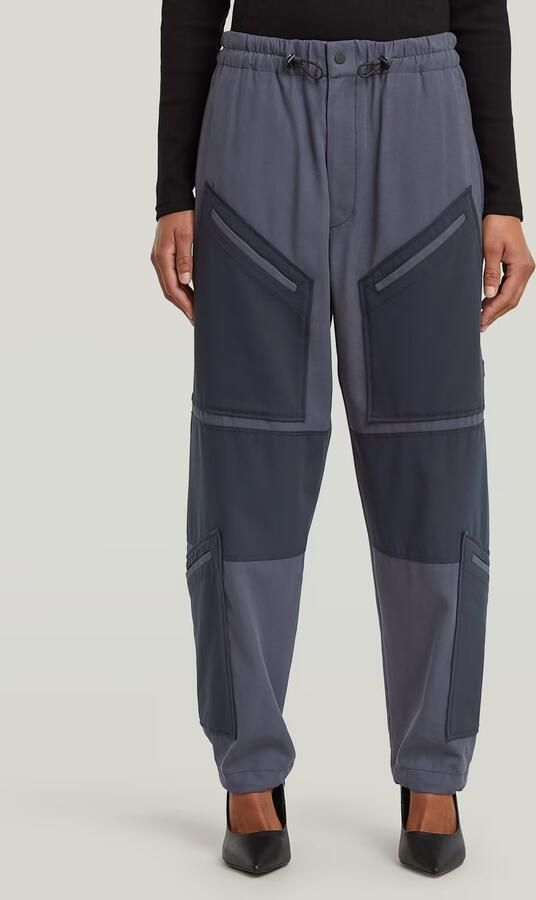 G-Star RAW Tone on tone Cargobroek Donkerblauw Dames - Foto 7