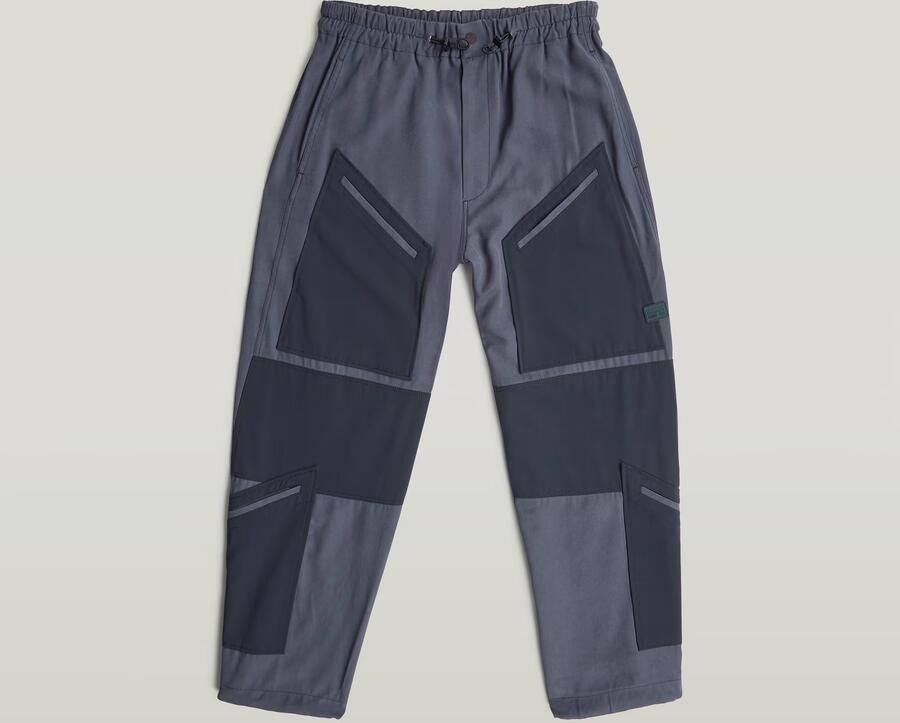 G-Star RAW Tone on tone Cargobroek Donkerblauw Dames - Foto 3