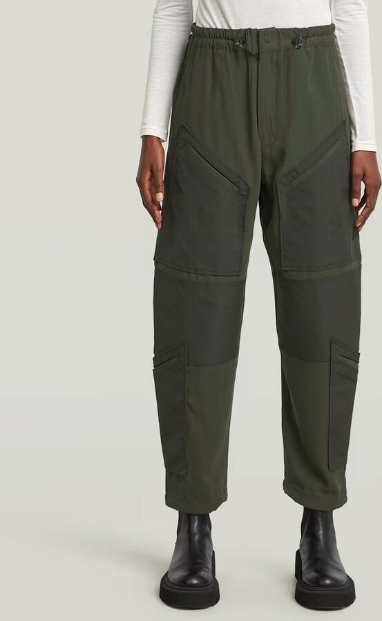 G-Star RAW Tone on Tone Cargobroek Grijs Dames - Foto 6