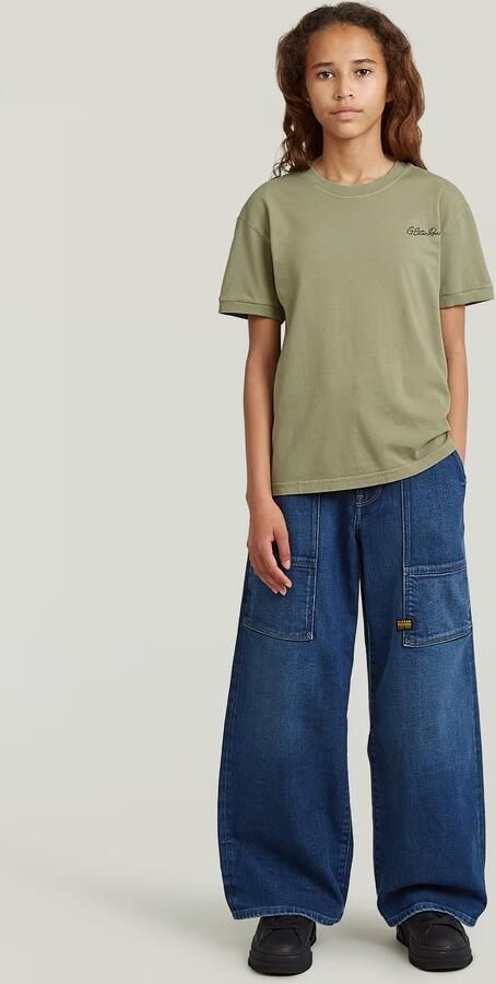 G-Star RAW Top Badge voor meisjes Lichtblauw meisjes - Foto 3