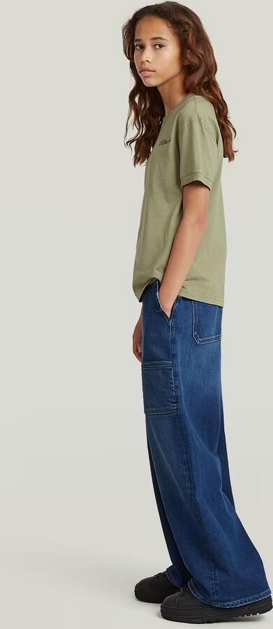 G-Star RAW Top Badge voor meisjes Lichtblauw meisjes - Foto 5