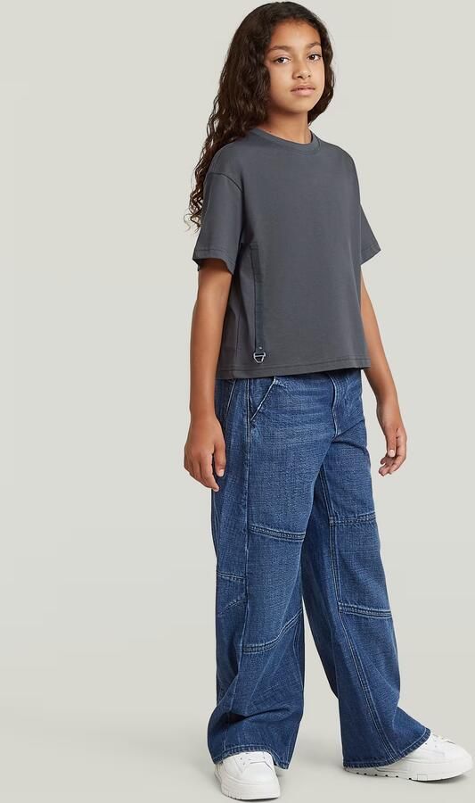 G-Star RAW Top Carabiner voor meisjes Donkerblauw meisjes - Foto 3