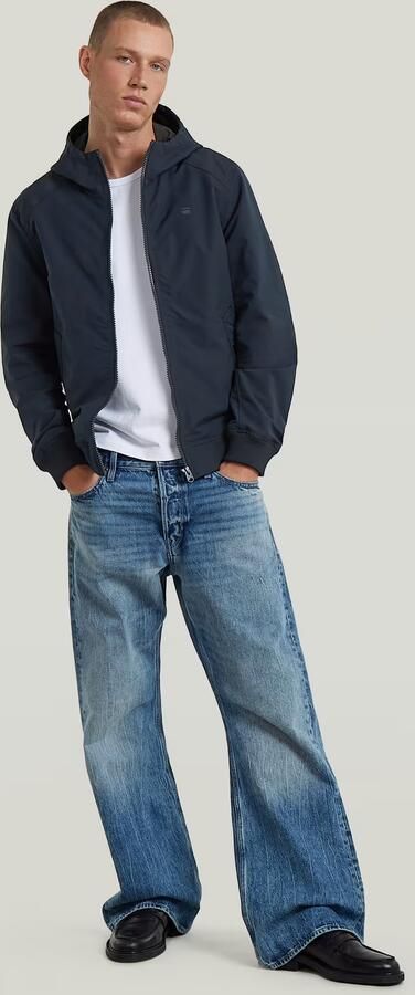 G-Star Raw Regular fit jack met logoprint model 'Track' - Foto 7