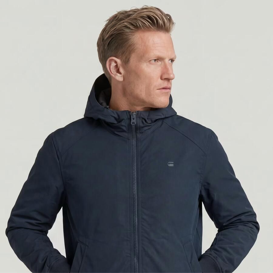 G-Star Raw Regular fit jack met logoprint model 'Track' - Foto 3