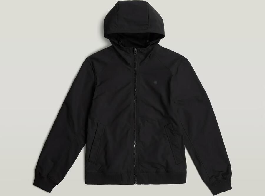 G-Star RAW Track Hooded Jack Zwart Heren