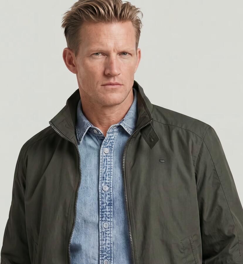 G-Star Raw Jas met opstaande kraag en ritssluiting - Foto 6