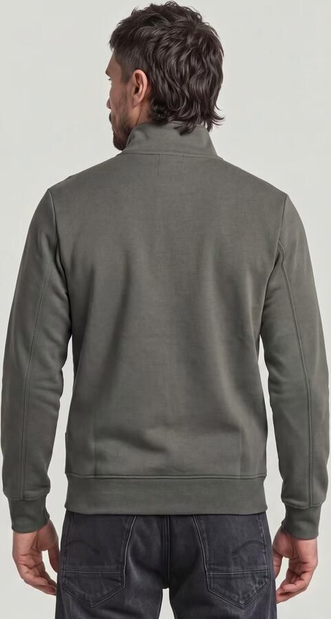 G-Star RAW Sweatvest met logoborduursel op borsthoogte - Foto 5