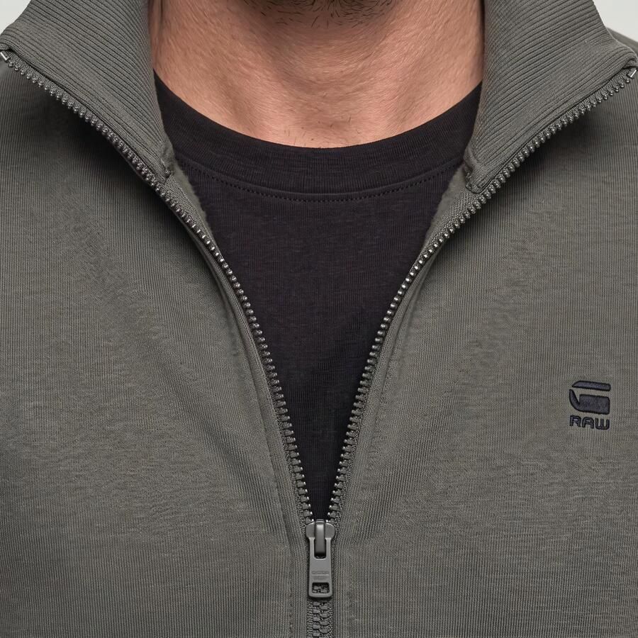 G-Star RAW Sweatvest met logoborduursel op borsthoogte - Foto 2