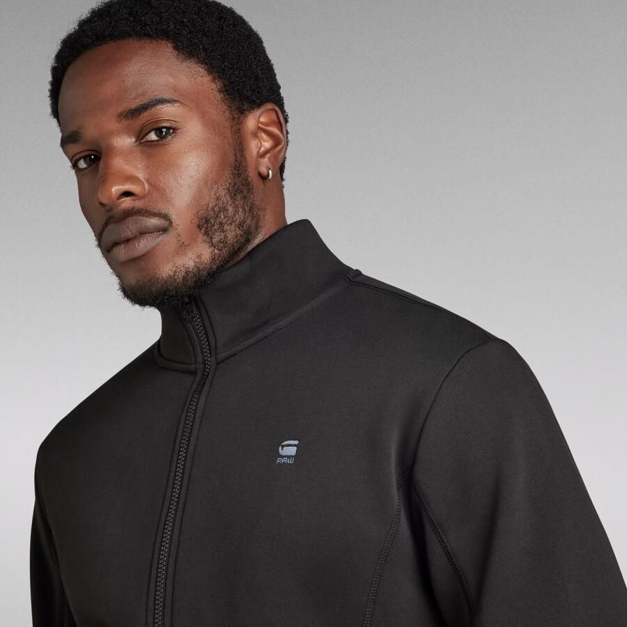 G-Star RAW Sweatvest met logoborduursel op borsthoogte - Foto 4