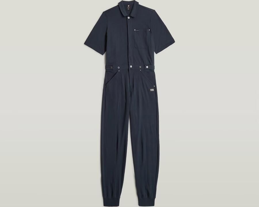 G-Star RAW Track Jumpsuit Donkerblauw Dames - Foto 3