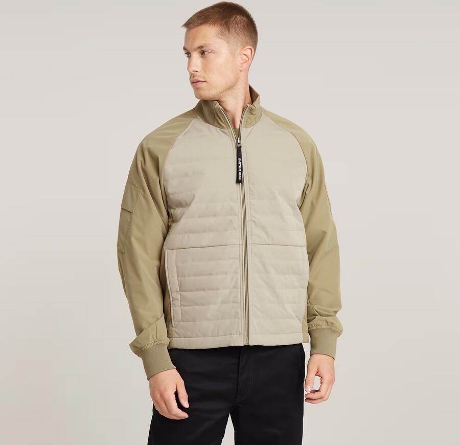 G-Star Raw Gewatteerd jack met opstaande kraag