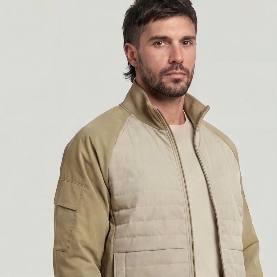 G-Star Raw Gewatteerd jack met opstaande kraag - Foto 4