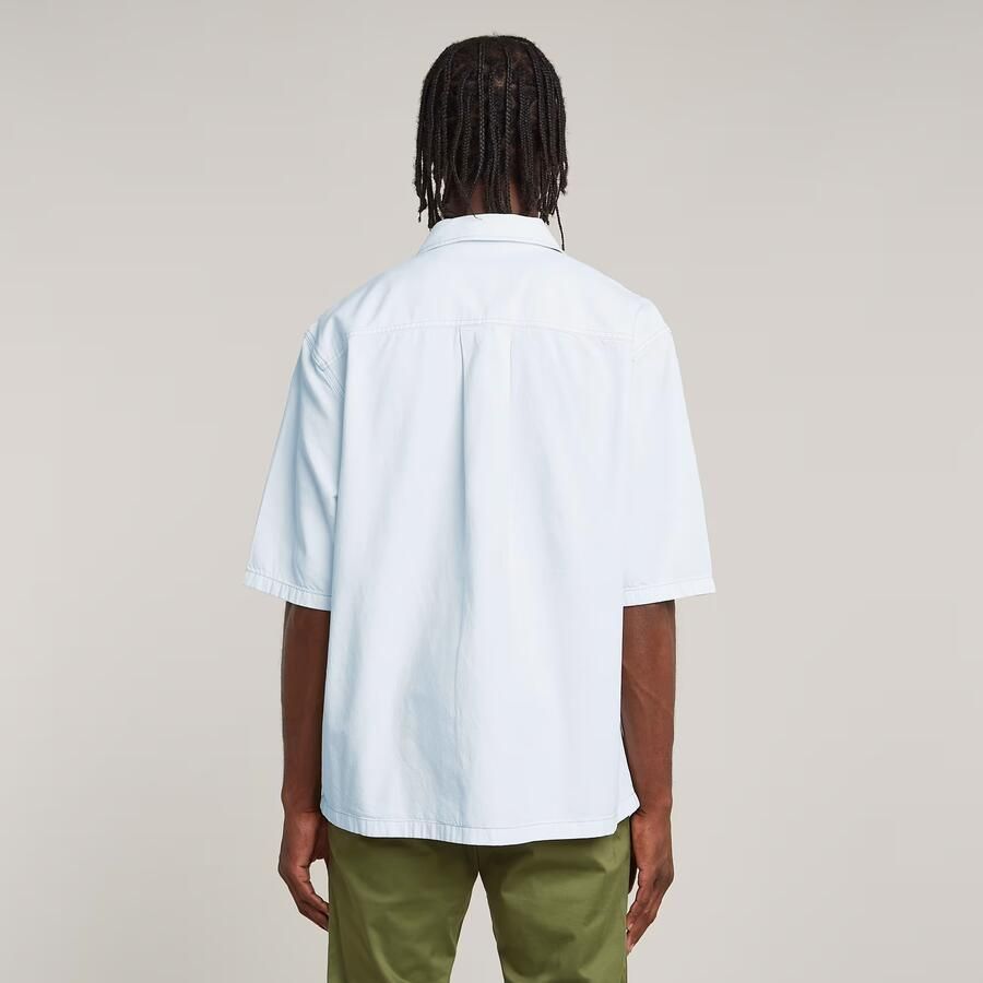 G-Star RAW Track Relaxed Shirt Lichtblauw Heren - Foto 2