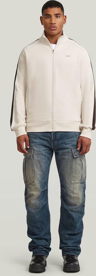 G-Star RAW Track Sweaterjack Wit Heren - Foto 7