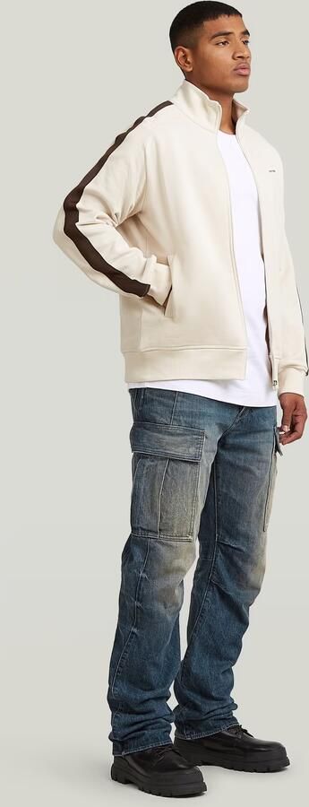 G-Star RAW Track Sweaterjack Wit Heren - Foto 6