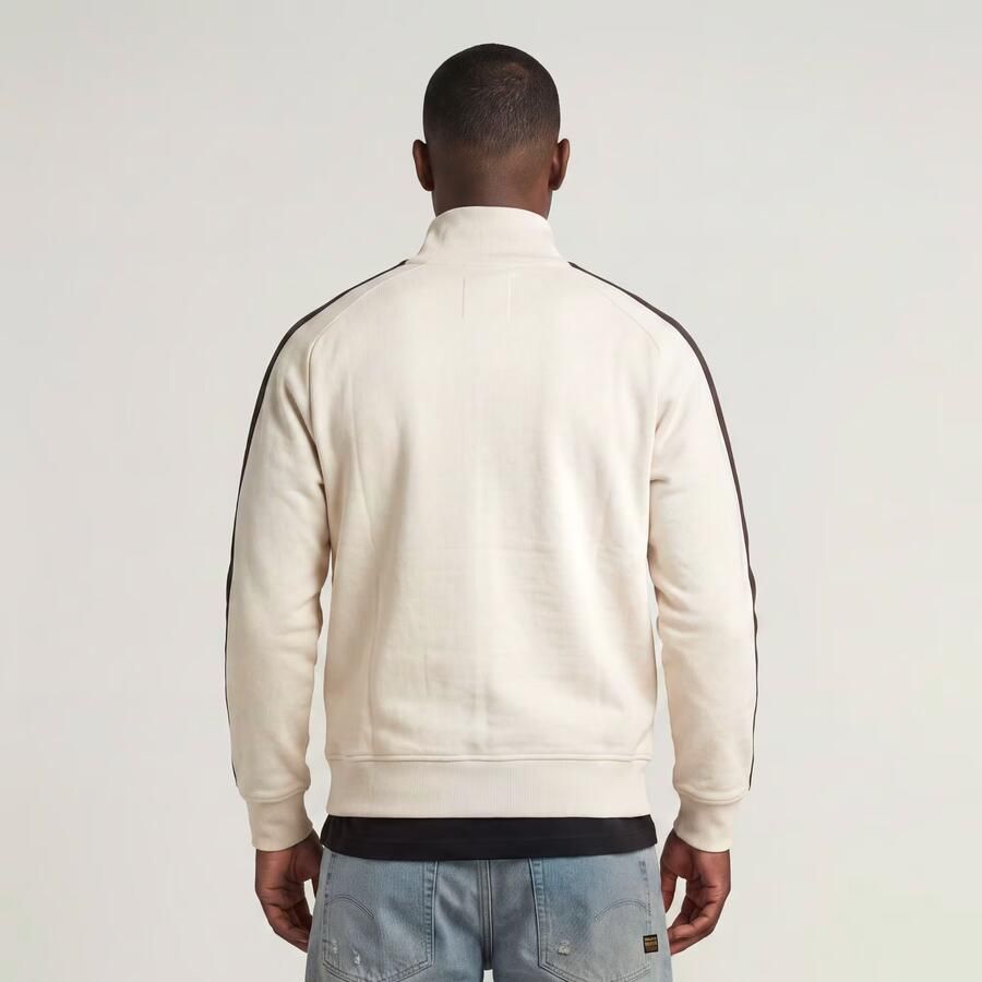 G-Star RAW Track Sweaterjack Wit Heren - Foto 4
