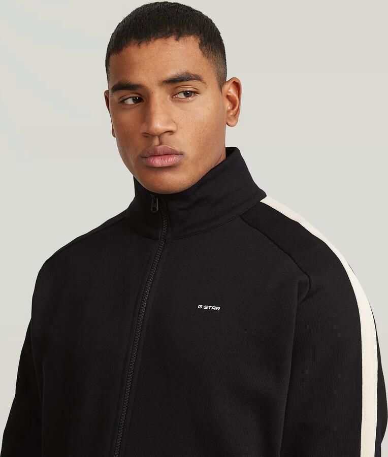 G-Star RAW Track Sweaterjack Zwart Heren - Foto 3