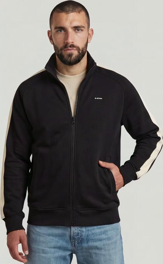 G-Star RAW Track Sweaterjack Zwart Heren - Foto 5