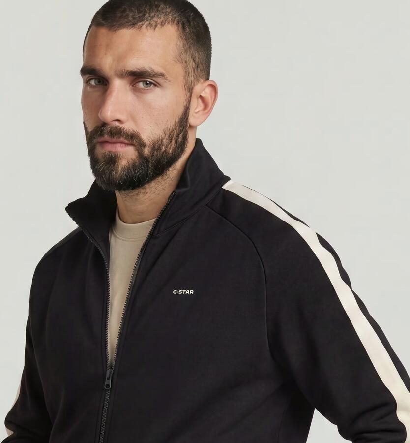 G-Star RAW Track Sweaterjack Zwart Heren - Foto 3