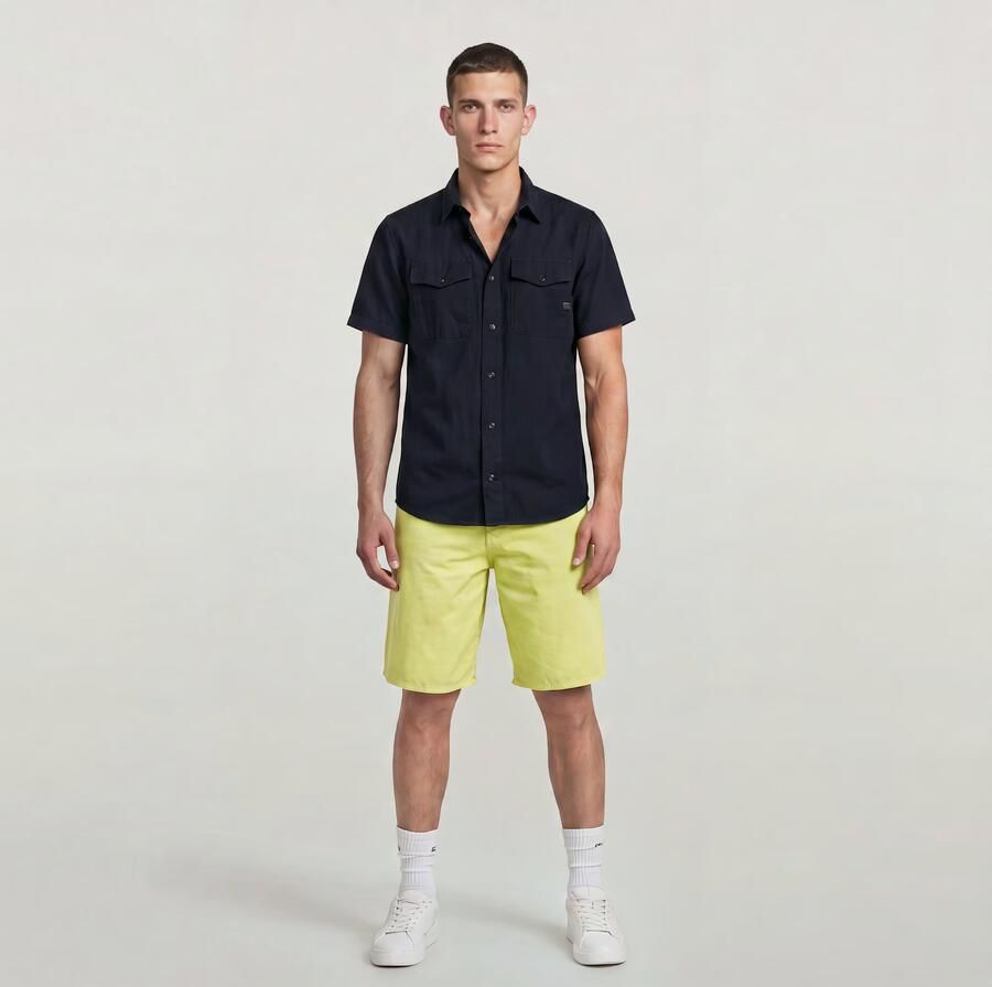 G-Star Raw Relaxed fit korte broek met steekzakken model 'Travail' - Foto 5