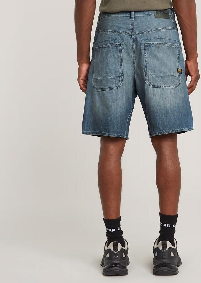 G-Star RAW Travail Relaxed Short Midden blauw Heren - Foto 6