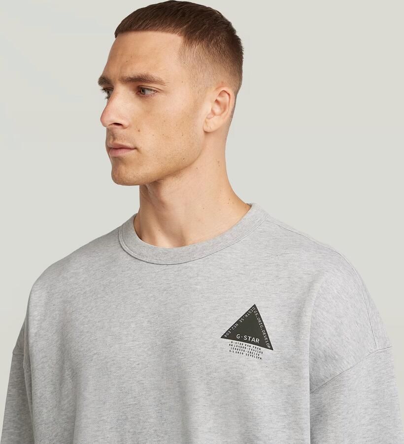 G-Star RAW Triangle Graphic Sweater Meerkleurig Heren - Foto 3