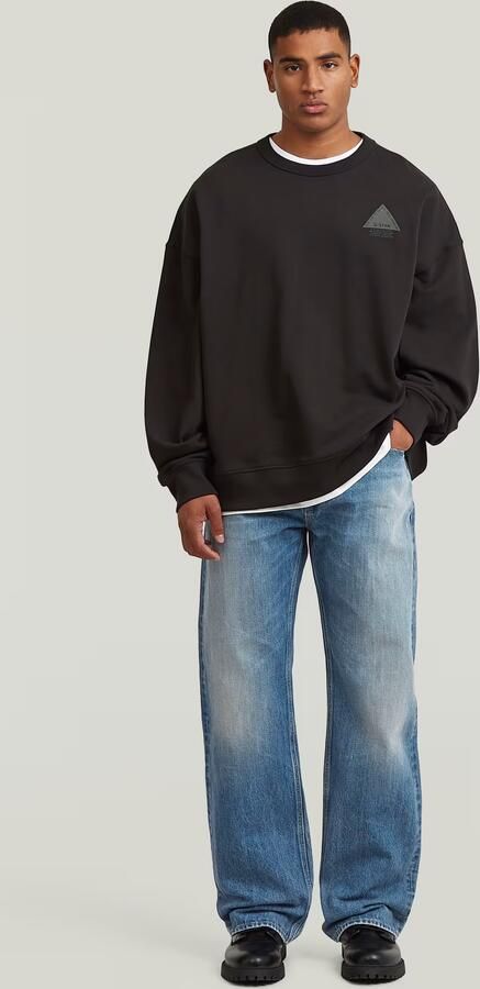 G-Star RAW Triangle Graphic Sweater Zwart Heren - Foto 5
