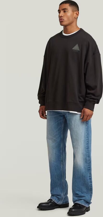 G-Star RAW Triangle Graphic Sweater Zwart Heren - Foto 6