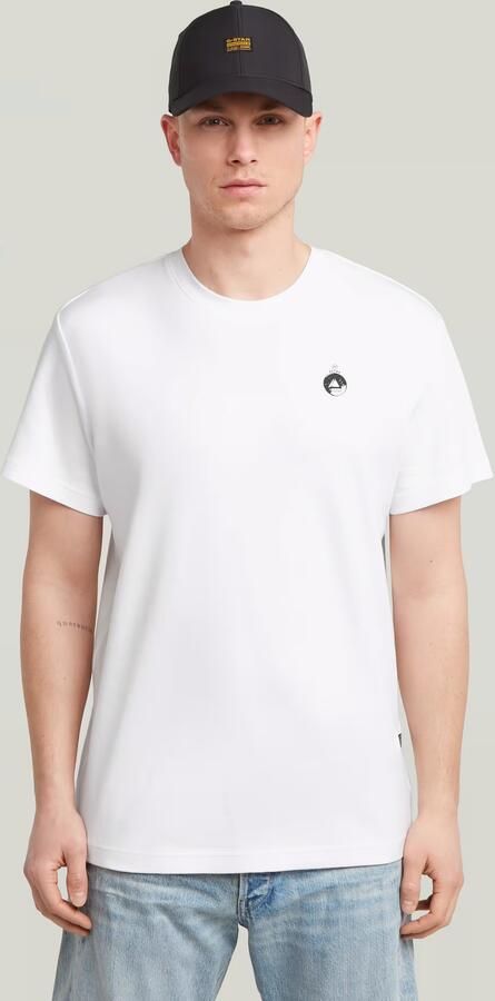 G-Star RAW Trims Back Graphic T-shirt Wit Heren - Foto 5
