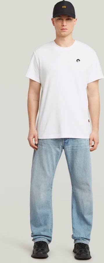 G-Star RAW Trims Back Graphic T-shirt Wit Heren - Foto 7