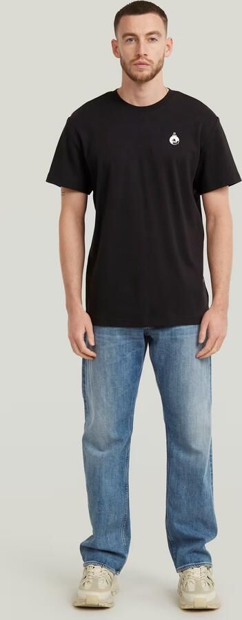 G-Star RAW Trims Back Graphic T-shirt Zwart Heren - Foto 5