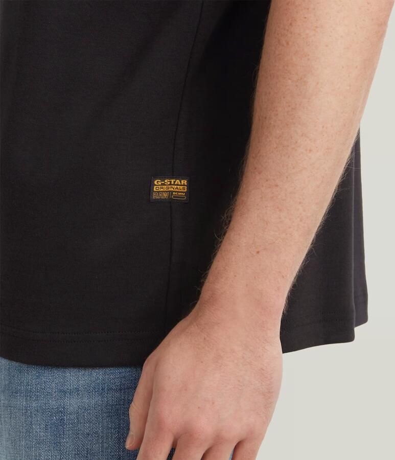 G-Star RAW Trims Back Graphic T-shirt Zwart Heren - Foto 2