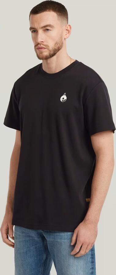 G-Star RAW Trims Back Graphic T-shirt Zwart Heren - Foto 4