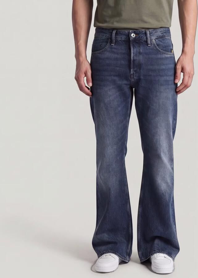 G-Star RAW Triple A Bootcut Jeans Donkerblauw Heren
