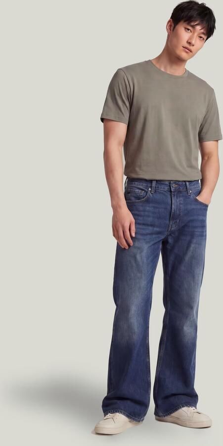 G-Star RAW Triple A Bootcut Jeans Donkerblauw Heren - Foto 6