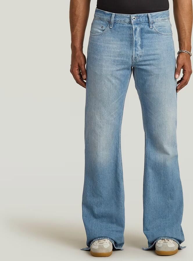 G-Star RAW Triple A Flare Jeans Midden blauw Heren - Foto 7