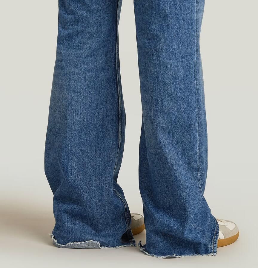 G-Star RAW Triple A Flare Jeans Midden blauw Heren - Foto 2