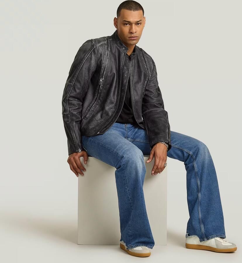 G-Star RAW Triple A Flare Jeans Midden blauw Heren - Foto 3