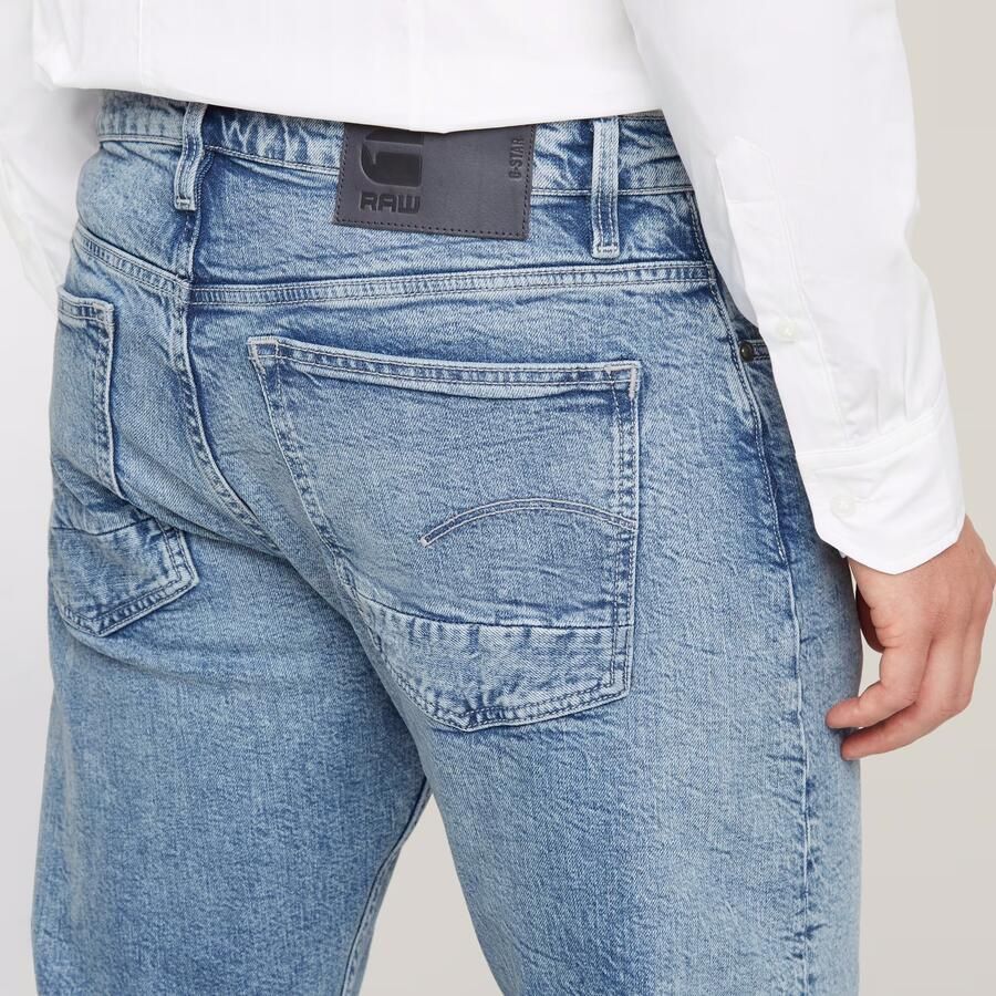 G-Star RAW Triple A Regular Straight Jeans Lichtblauw Heren - Foto 2