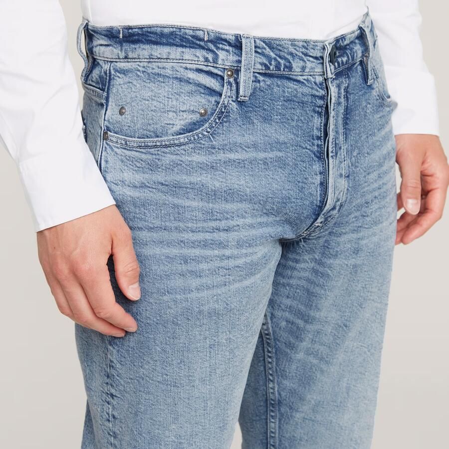 G-Star RAW Triple A Regular Straight Jeans Lichtblauw Heren - Foto 3