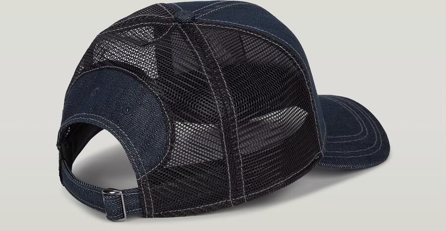G-Star RAW Trucker Baseballcap Donkerblauw Heren - Foto 3