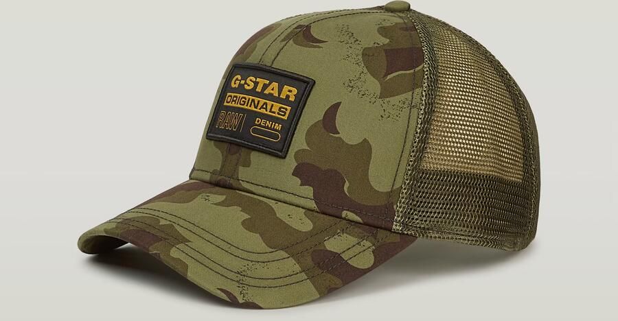 G-Star RAW Trucker Baseballcap Meerkleurig Heren