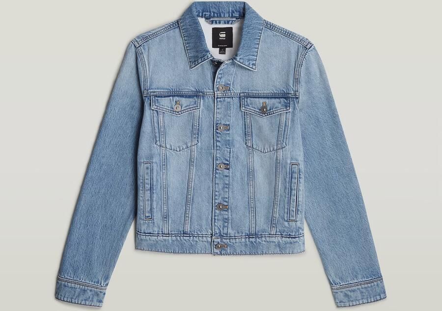 G-Star Raw Jeansjack met platte kraag en borstzakken - Foto 6