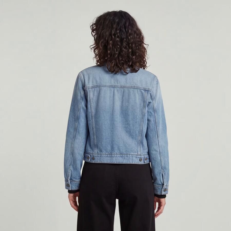 G-Star Raw Jeansjack met platte kraag en borstzakken - Foto 3