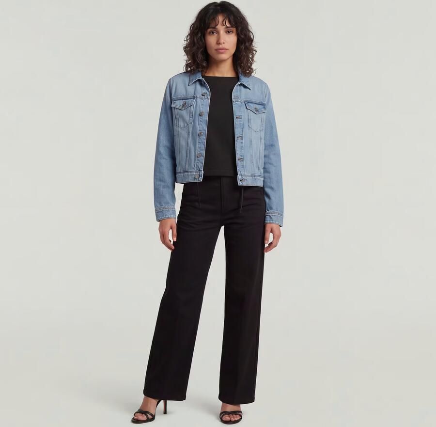 G-Star Raw Jeansjack met platte kraag en borstzakken - Foto 4