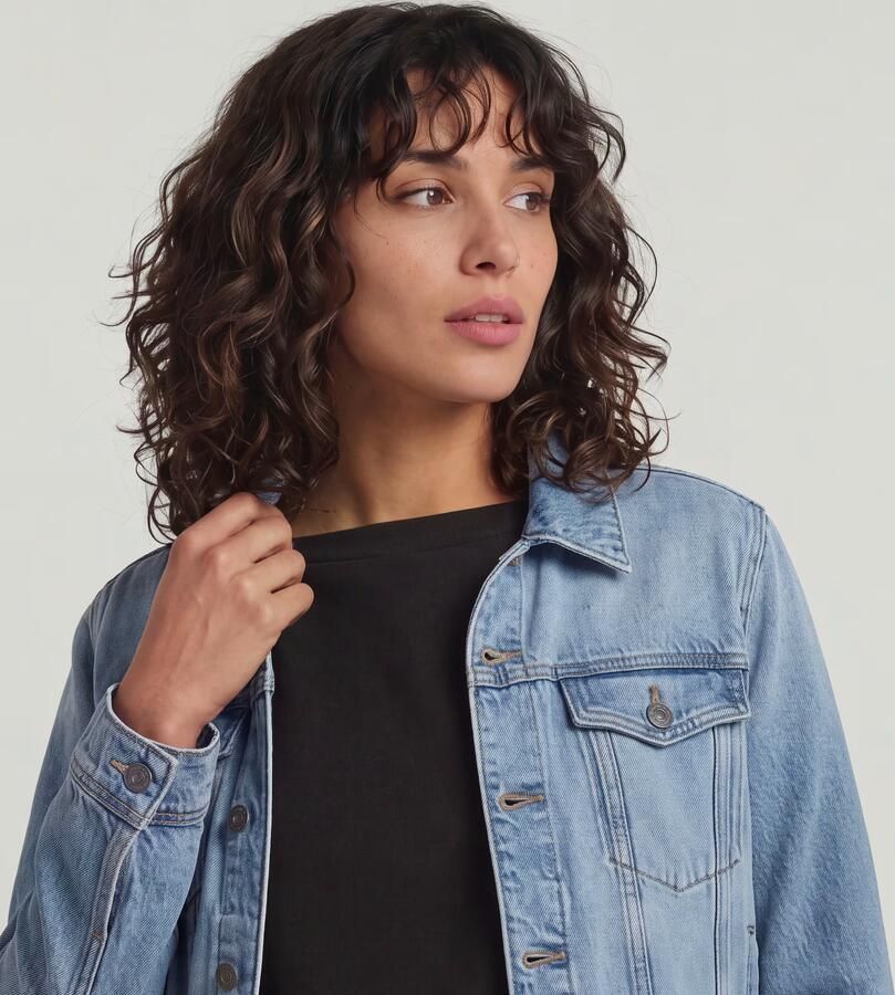 G-Star Raw Jeansjack met platte kraag en borstzakken - Foto 5